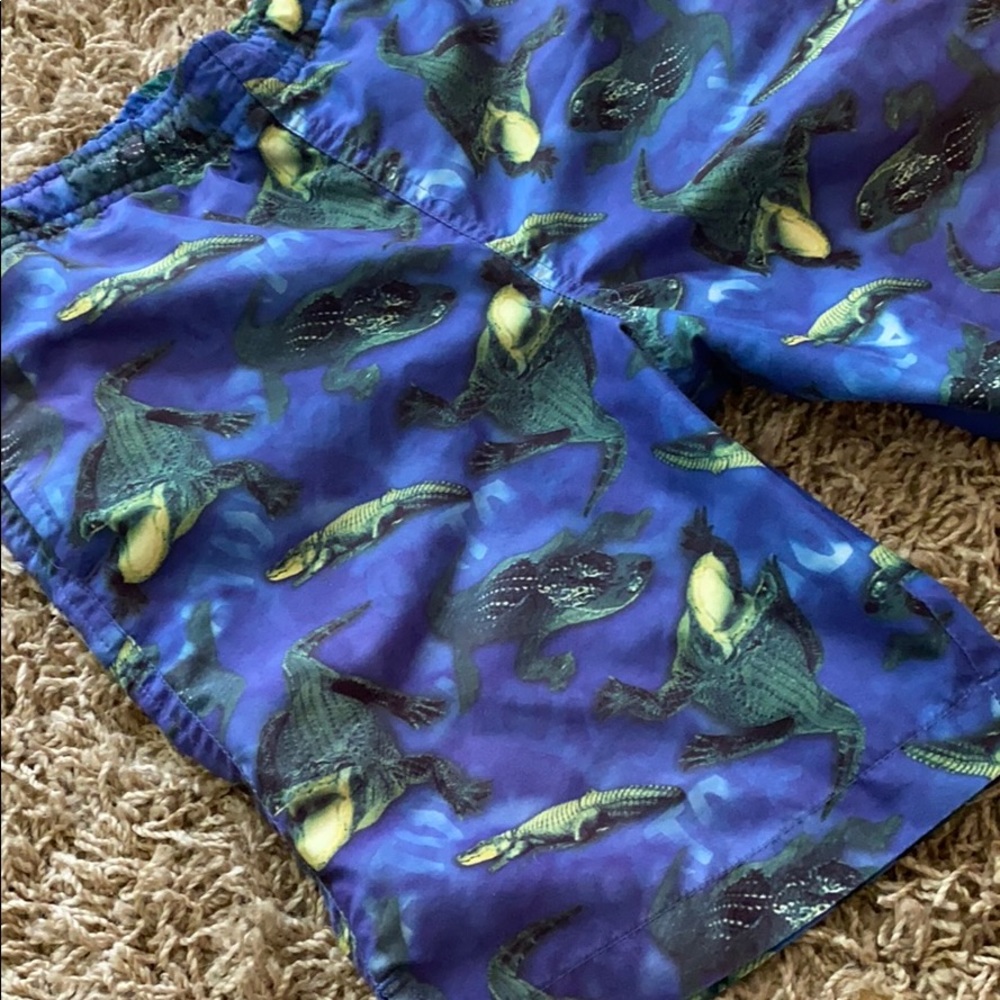 OshKosh Alligator Swim Trunks Boys Size 6